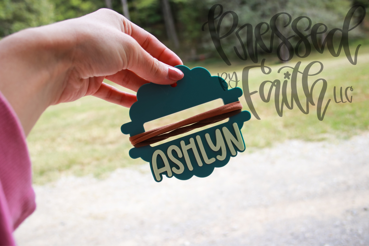 Acrylic Hair Tie Holder