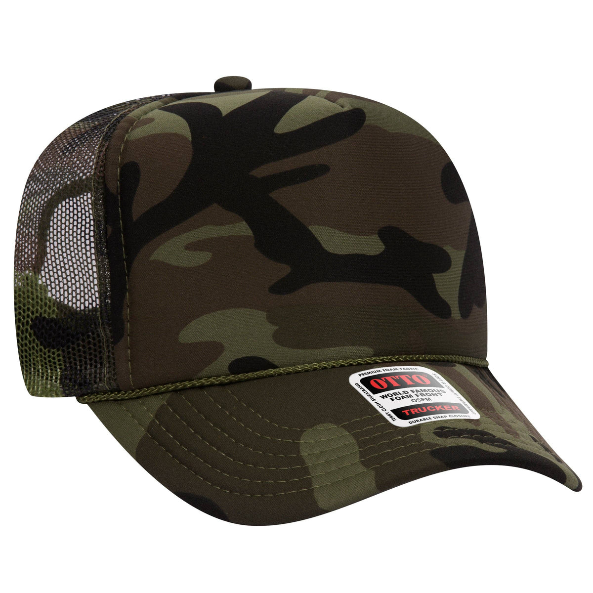 Foam Trucker Hat | Otto 5-Panel High Crown