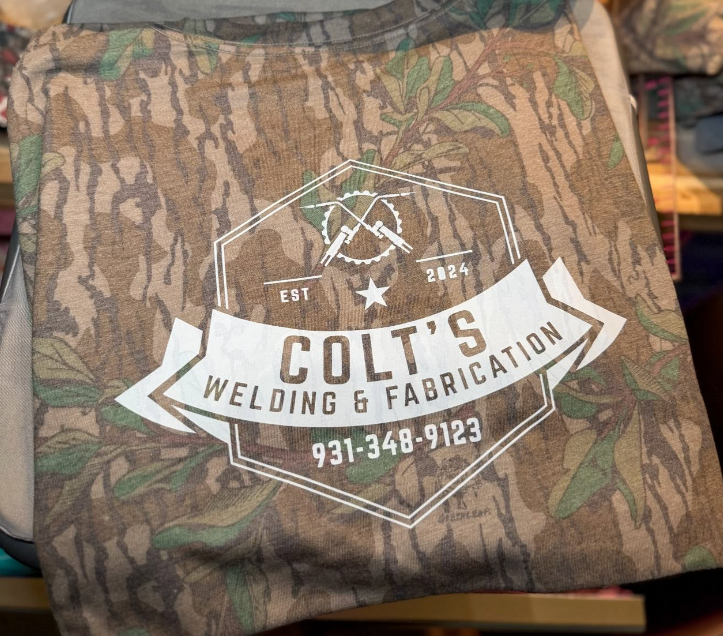 Custom Mossy Oak T-Shirt | Personalized Camo Tee (Printed)