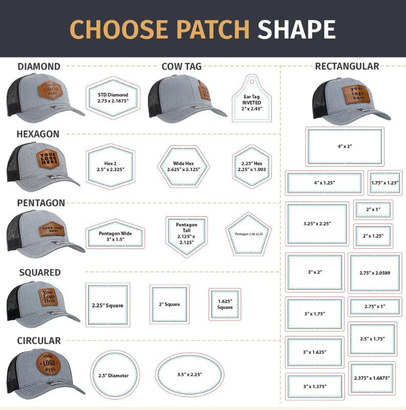 Custom Engraved Leather Patch (Adhesive Backed)