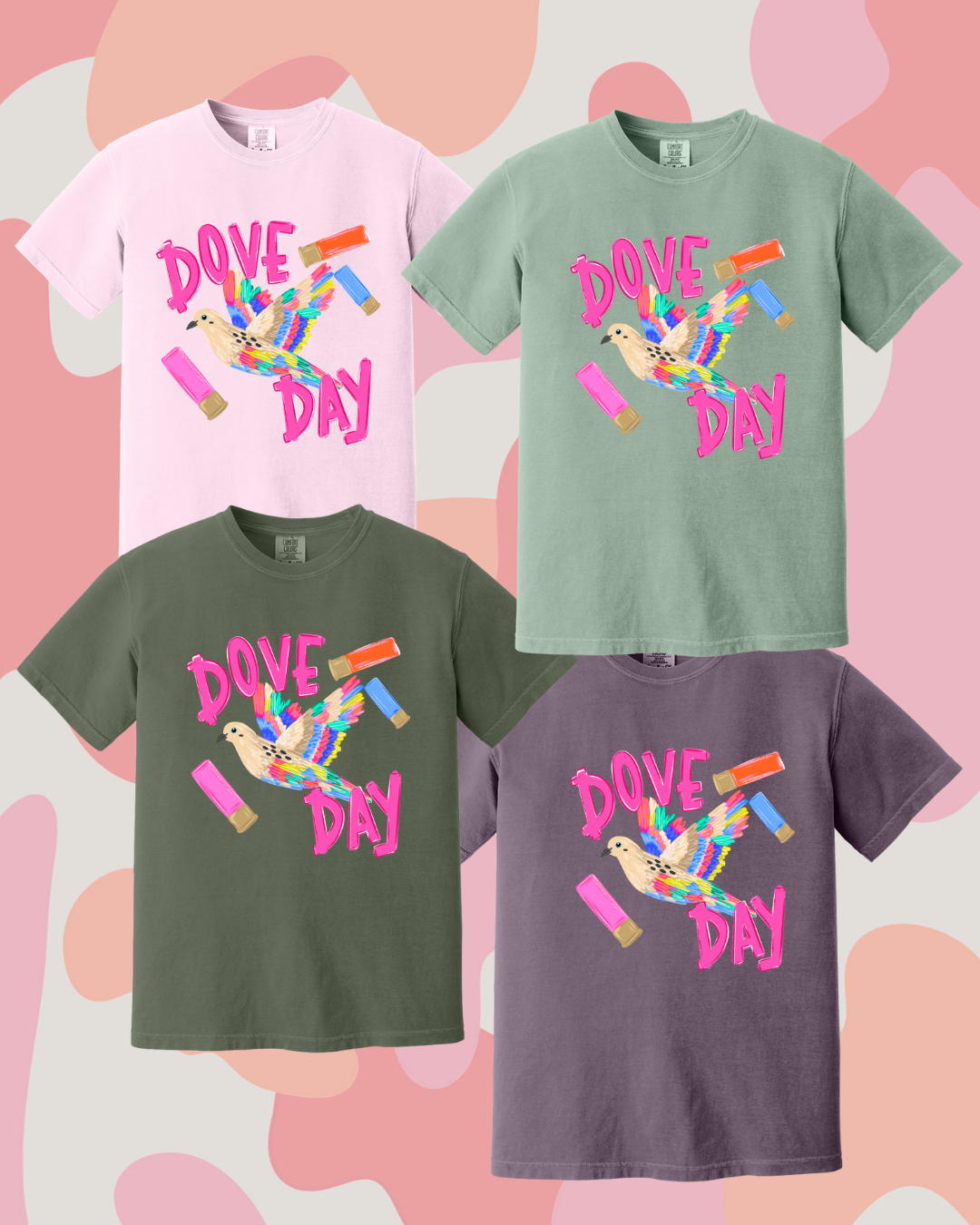 Dove Day Tee 🕊️💗
