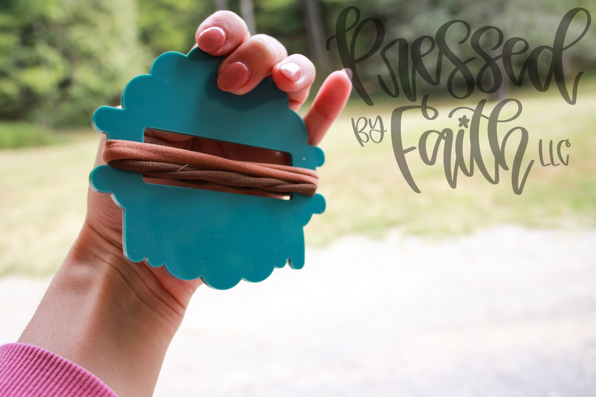 Acrylic Hair Tie Holder