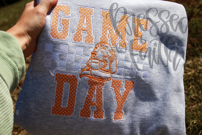Custom Embroidered Game Day Sweatshirt | Sports Appliqué Crewneck