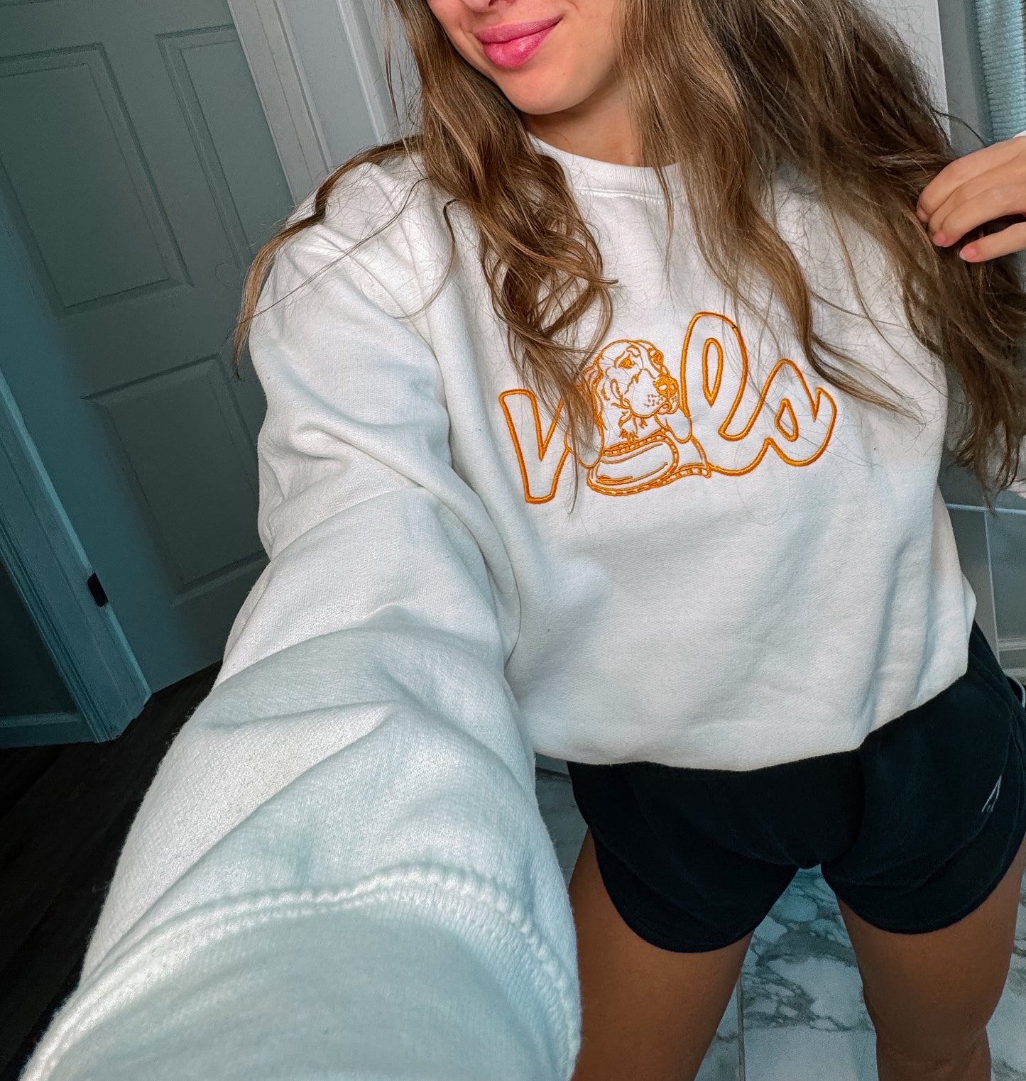 Vols Embroidered Crewneck