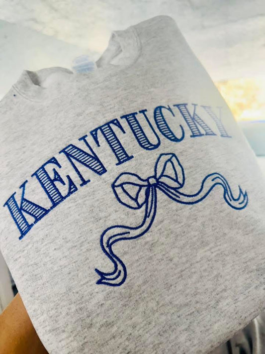 Kentucky Embroidered Crewneck
