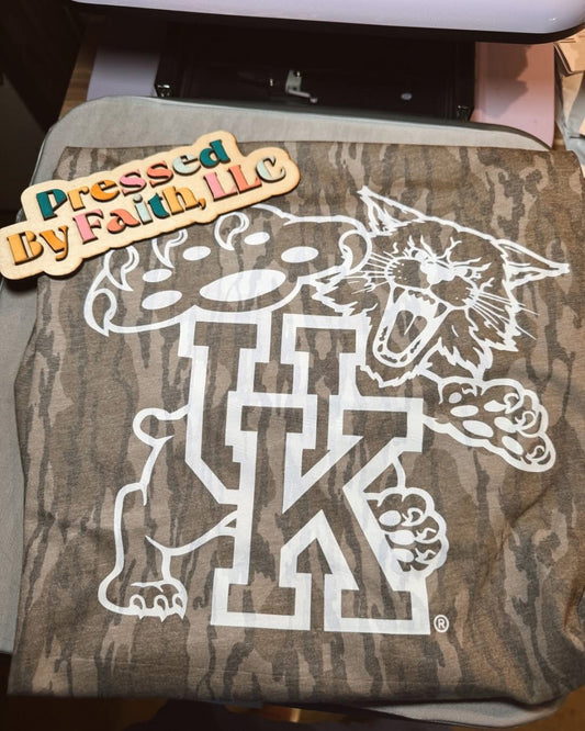 Custom Mossy Oak T-Shirt | Personalized Camo Tee (Printed)