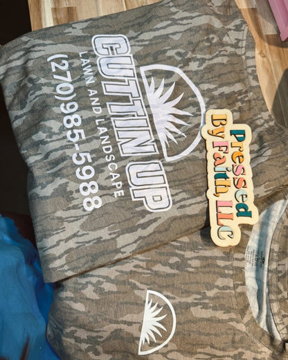 Custom Mossy Oak T-Shirt | Personalized Camo Tee (Printed)