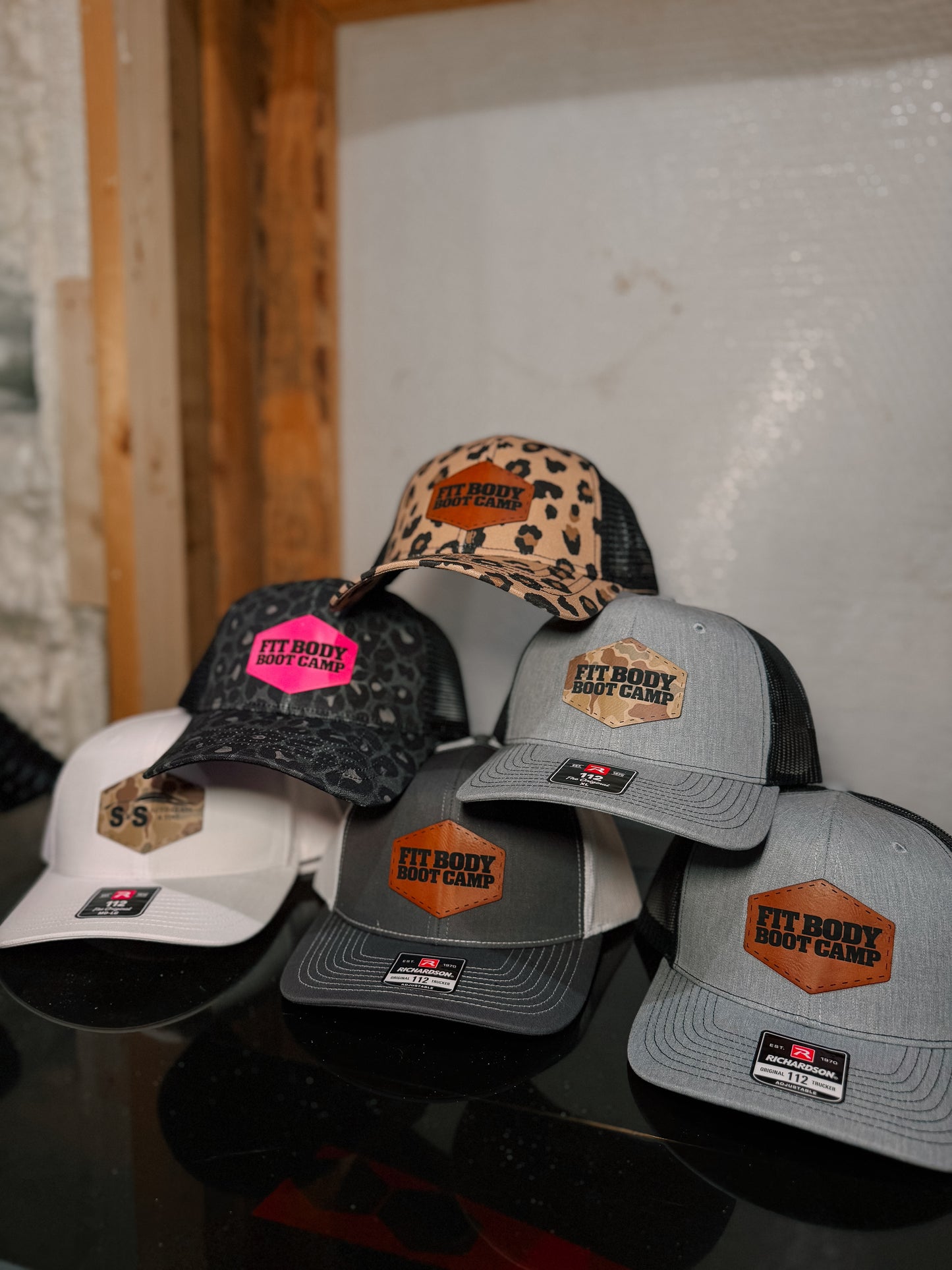 Build Your Own Leather Patch Hat |Custom Leather Patch Hats | Pressed by Faith