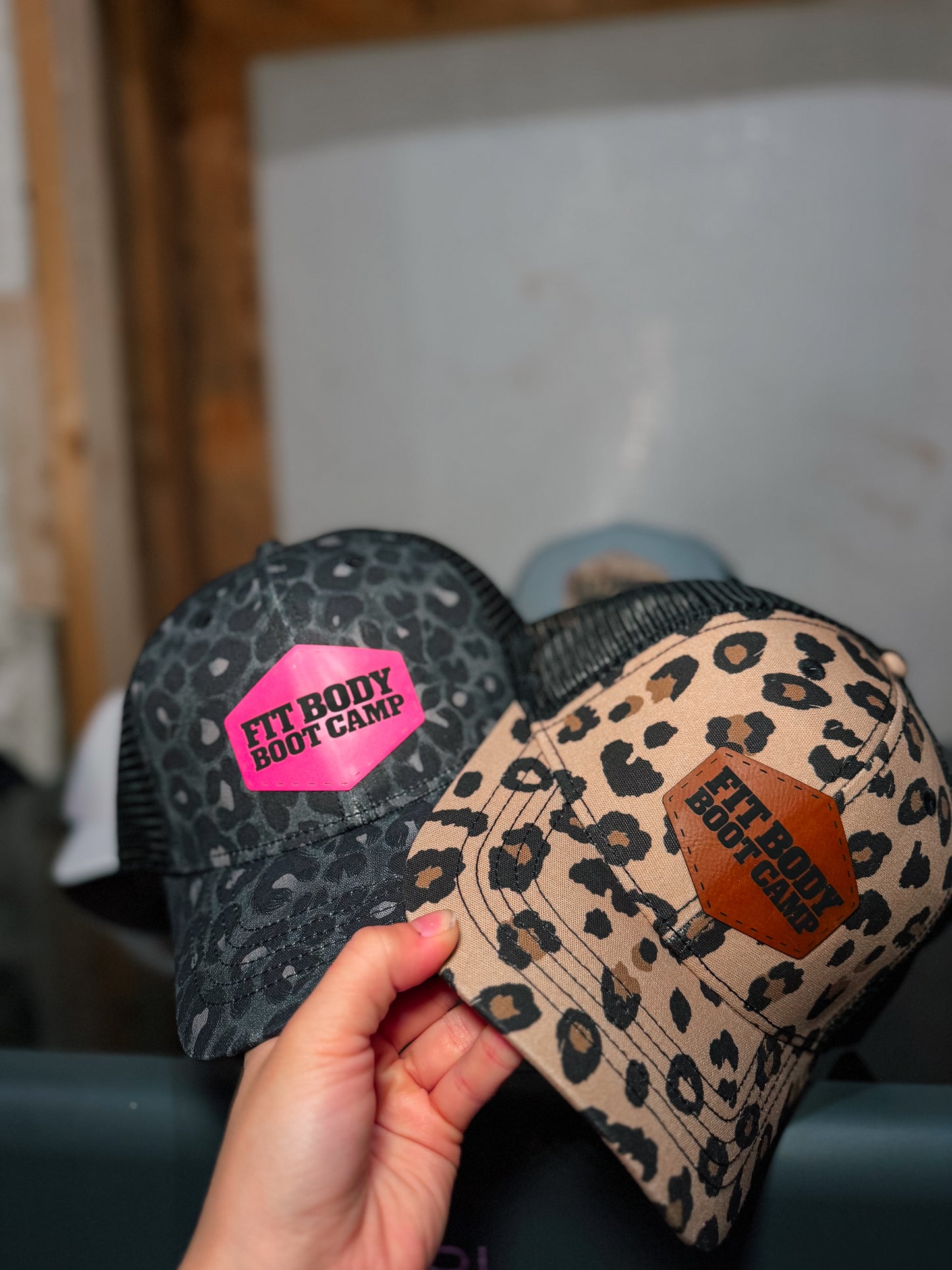 Build Your Own Leather Patch Hat |Custom Leather Patch Hats | Pressed by Faith