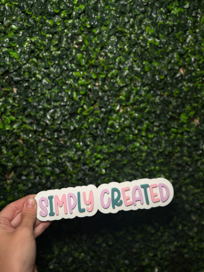 Custom Acrylic Social Media Watermark