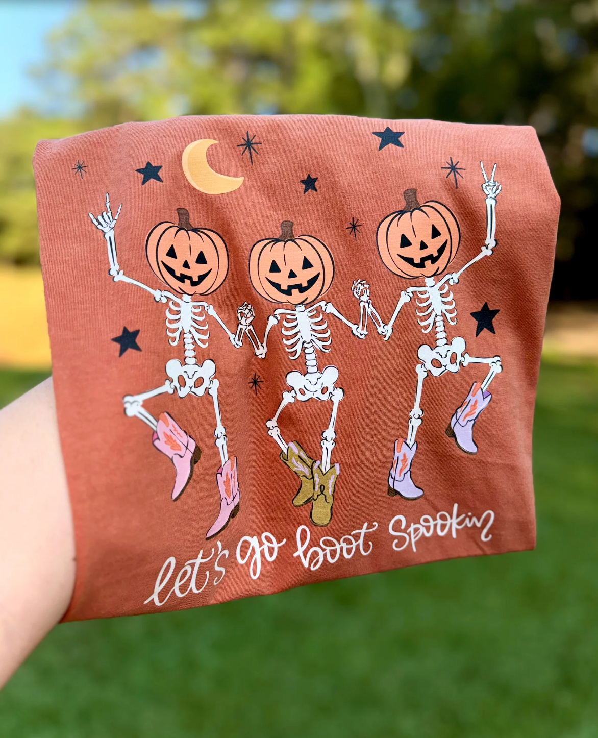 Let’s Go Boot Spookin’ Tee