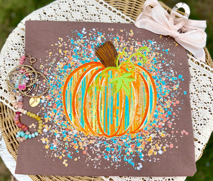Leopard Pumpkin Tee