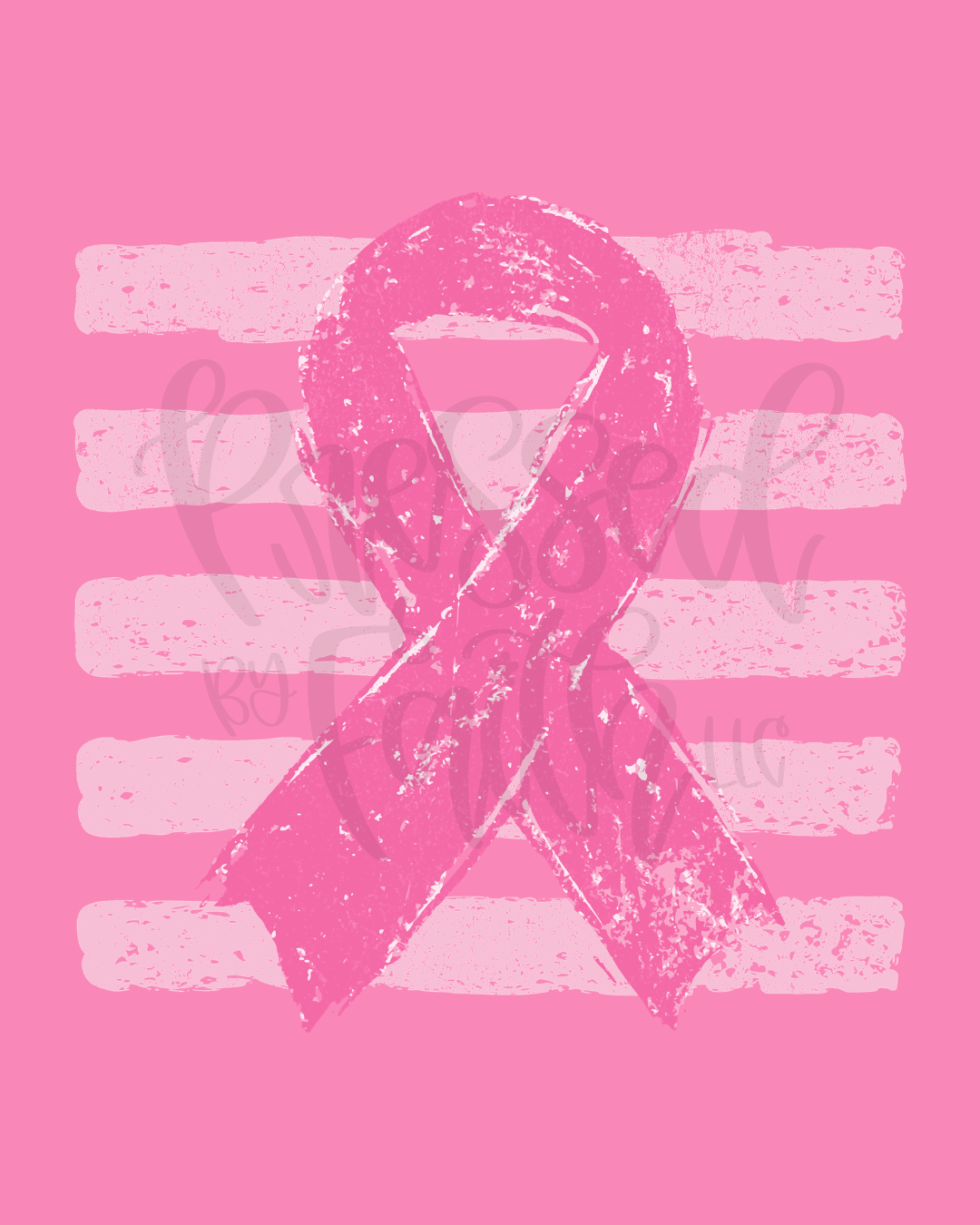 Breast Cancer Awareness Pink Ribbon Tee & Crewneck | DTF Printed
