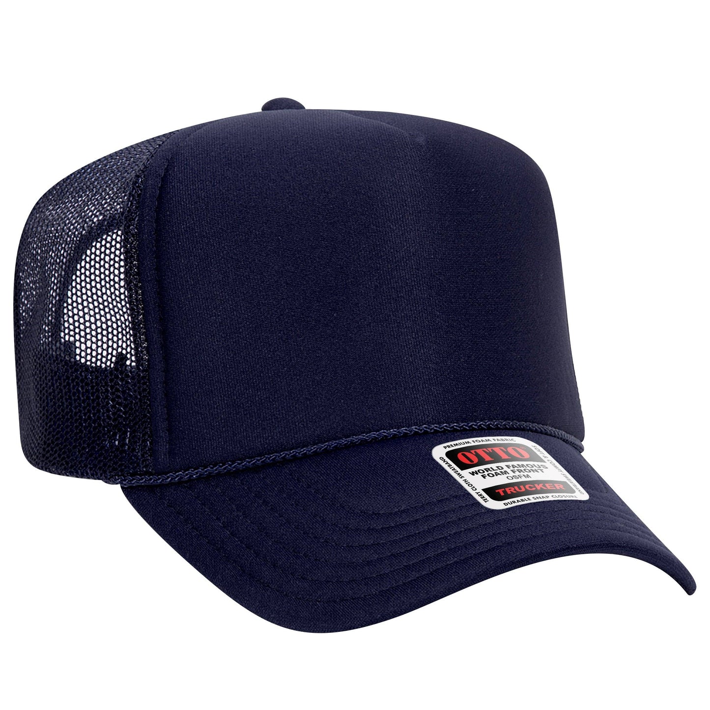 Blank Foam Trucker Hat | Otto 5-Panel High Crown