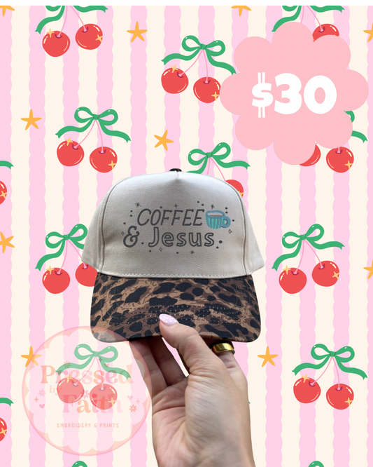 Coffee & Jesus Trucker Hat