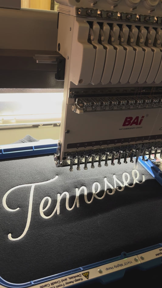 Tennessee Embroidered Sweatshirt