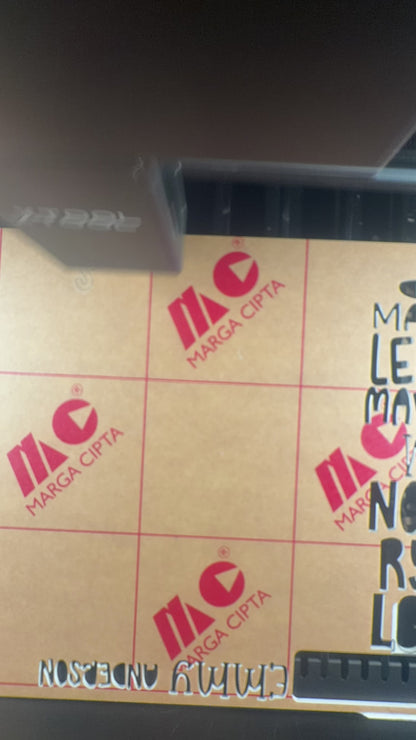 Custom Acrylic Social Media Watermark